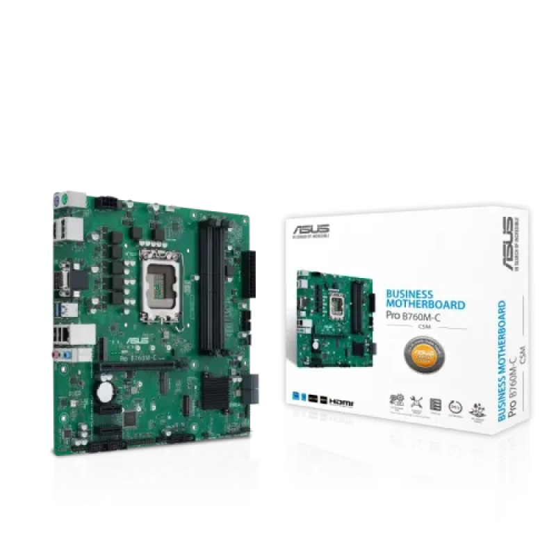 ASUS PRO B760M-C-CSM Micro-ATX Motherboard